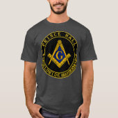 Prince Hall Wereldwijde Broederschap PHA Masonic T-shirt (Voorkant)
