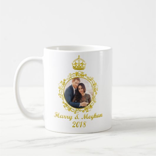 Prince Harry en Meghan Markle Koffiemok (Links)