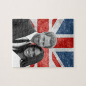Prince Harry en Meghan Markle Legpuzzel (Horizontaal)