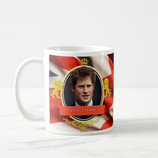 Prince Harry Historical Mug (Gauche)