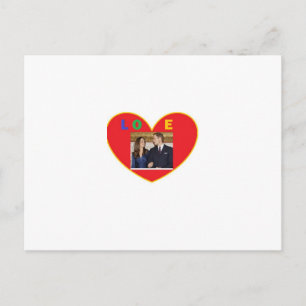 Prince Harry & Kate Briefkaart