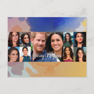 Prince Harry & Meghan Markle Briefkaart