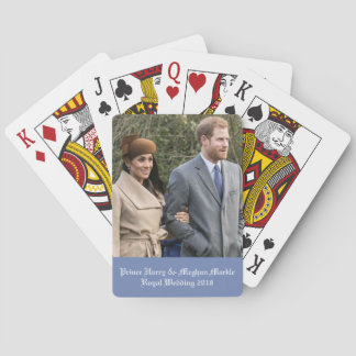 Prince Harry & Meghan Markle Royal Wedding 2018 Speelkaarten