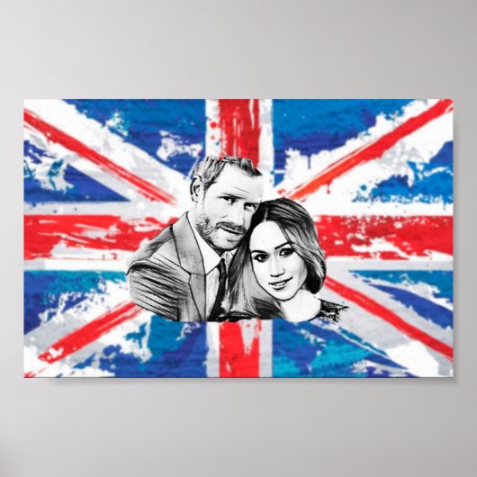 Prince Harry verloving Poster (Voorkant)