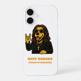 Prince of Barkness Grappige Rots Hond Hoes voor Te iPhone 16 Hoesje