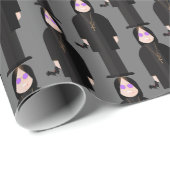 Prince of Darkness – Rock Legend Pattern Wrapping Cadeaupapier (Rol Hoek)