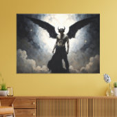 Prince of Hell Lucifer Canvas Afdruk (Insitu (Woonkamer))