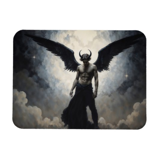 Prince of Hell Lucifer Magneet (Horizontaal)