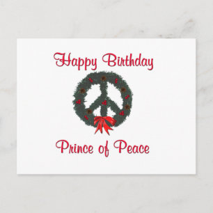 Prince of Peace Krans Briefkaart