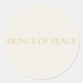 Prince of Peace Sticker #2 (Devant)