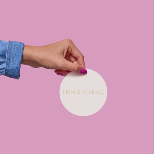 Prince of Peace Sticker #2