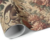 Prince of Pranks - Gothic Floral Bandana Cadeaupapier (Rol Hoek)