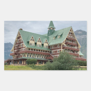 Prince of Wales Hotel - Waterton, AB Rechthoekige Sticker