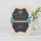 Prince Ou Princesse Genre Reveillez Invitation (Debout devant)