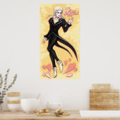 Prince Poppycock Tuxedo Poster (Keuken)