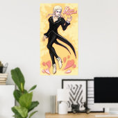 Prince Poppycock Tuxedo Poster (Thuiskantoor)