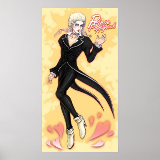Prince Poppycock Tuxedo Poster