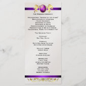 Prince & Princesse Purple Jewel Wedel Programme de (Dos)