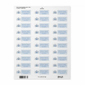 Prince Return Address Label (Full Sheet)