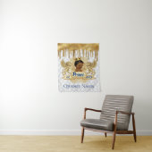 Prince Royal Africain | Tapisserie à goutte paille (En situation)