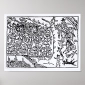 Prince Rupert Hiding in een Bean Poster (Voorkant)