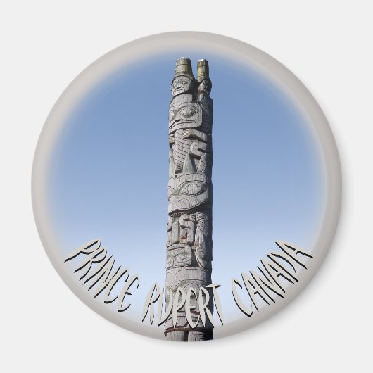 Prince Rupert Magnet Persoonlijke BC Souvenirs Magneet (Voorkant)