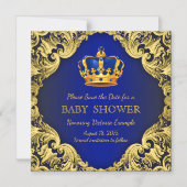 Prince Save the Date Briefkaart magneten (Voorkant)