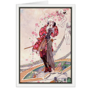 Prince Souci sur la fan par Kay Nielsen