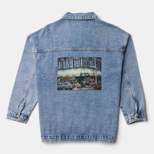 Prince Street Corner, NYC Denim Jacket (Achterkant)