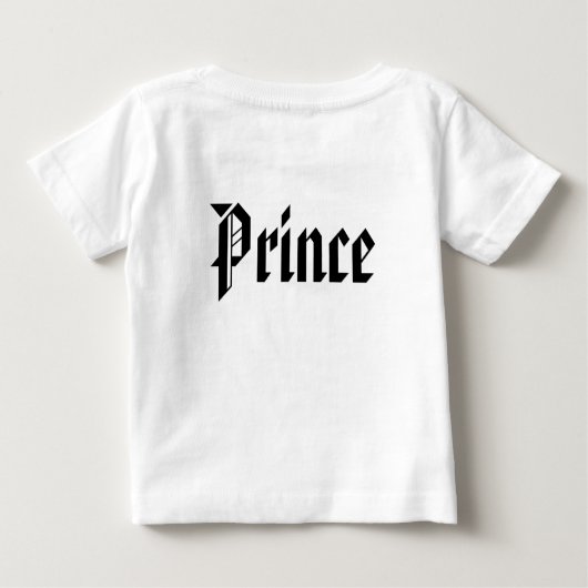 Prince T-Shirt (Achterkant)