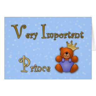 Prince très important - la papeterie