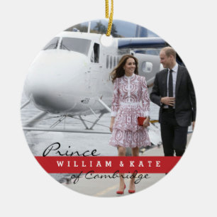 Prince William en Catherine Keramisch Ornament