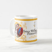 Prince William et tasse de baiser de mariage de (Devant gauche)