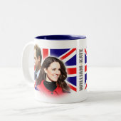 Prince William et tasse de Kate Middleton (Devant gauche)