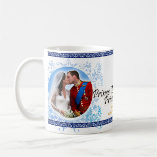 Prince William et tasse royale de mariage de Kate