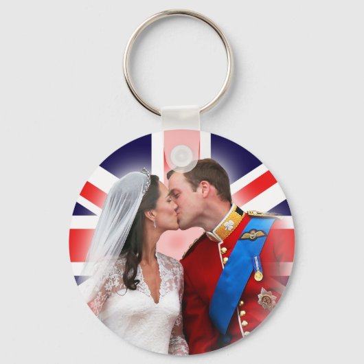 Prince William & Kate Royal Wedding Sleutelhanger (Voorkant)