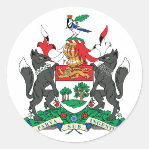 princeedward, Canada Ronde Sticker