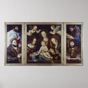 Princely Altarpart, 1510-12 Poster