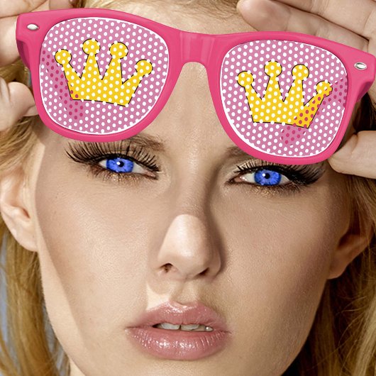 Princes, Couronne rétro Shades / Fun Party Lunette