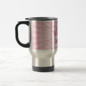 Princes roses 15 onces. Tasse de tasse de voyage (Gauche)