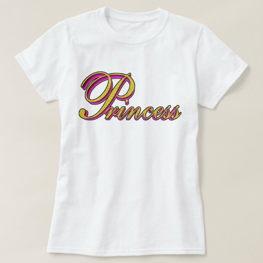Princess 3D T-shirt (Design voorkant)