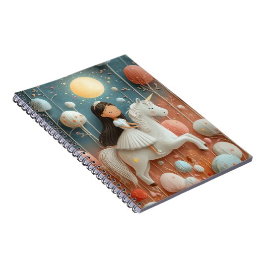 Princess Adventure Unicorn Journaal – grillig Notitieboek (Rechterzijde)