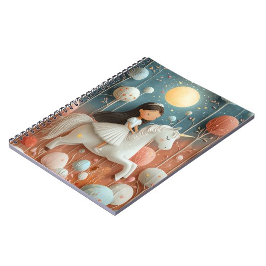 Princess Adventure Unicorn Journal - Whimsical (Côté gauche)