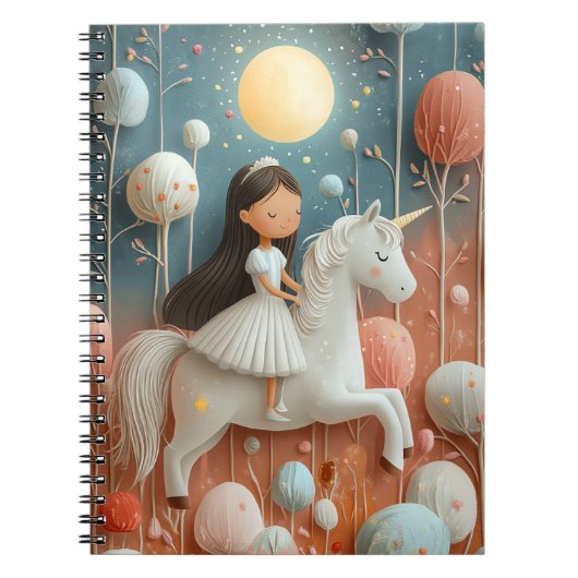 Princess Adventure Unicorn Journal - Whimsical (Devant)