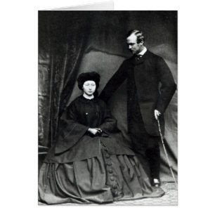 Princess Alice en Prince Ludwig van Hesse, 1860