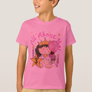 Princess All About Me 3e Anniversaire Tshirts