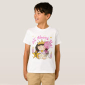 Princess All About Me 4th Birthday Tshirts (Devant entier)