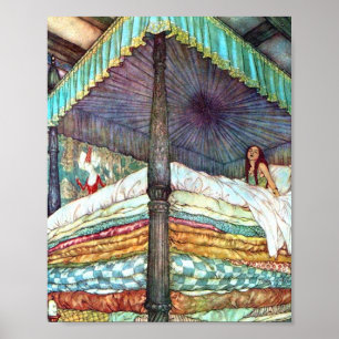 Princess and the Pea print - Fairy Tale Hans Ander