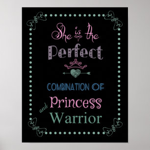 Princess and Warrior Poster