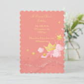 PRINCESS ANNIVERSAIRE INVITATION (Debout devant)